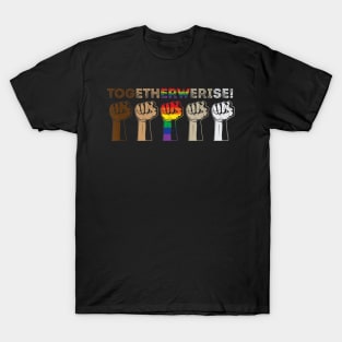 LGBT Together We Rise Equality T-Shirt